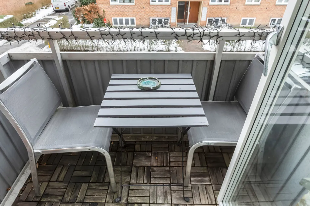 Balcon - Condo with Sea View in Copenhagen S