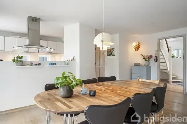 Sala da pranzo - Architect-Designed Villa with Sea View in Solrød Strand