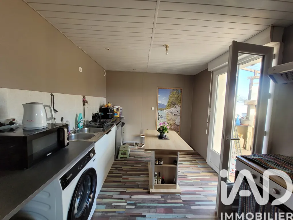 Kitchen - Renovated Villa with Two Terraces in Plerguer