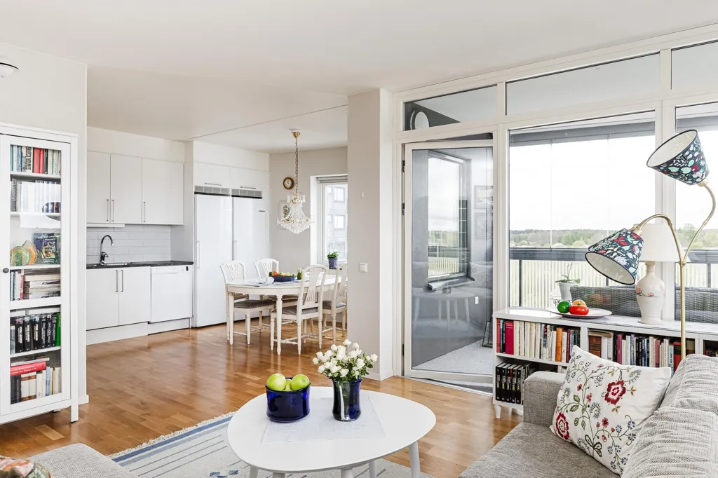 Elutuba - Apartment with River View in Mjölby