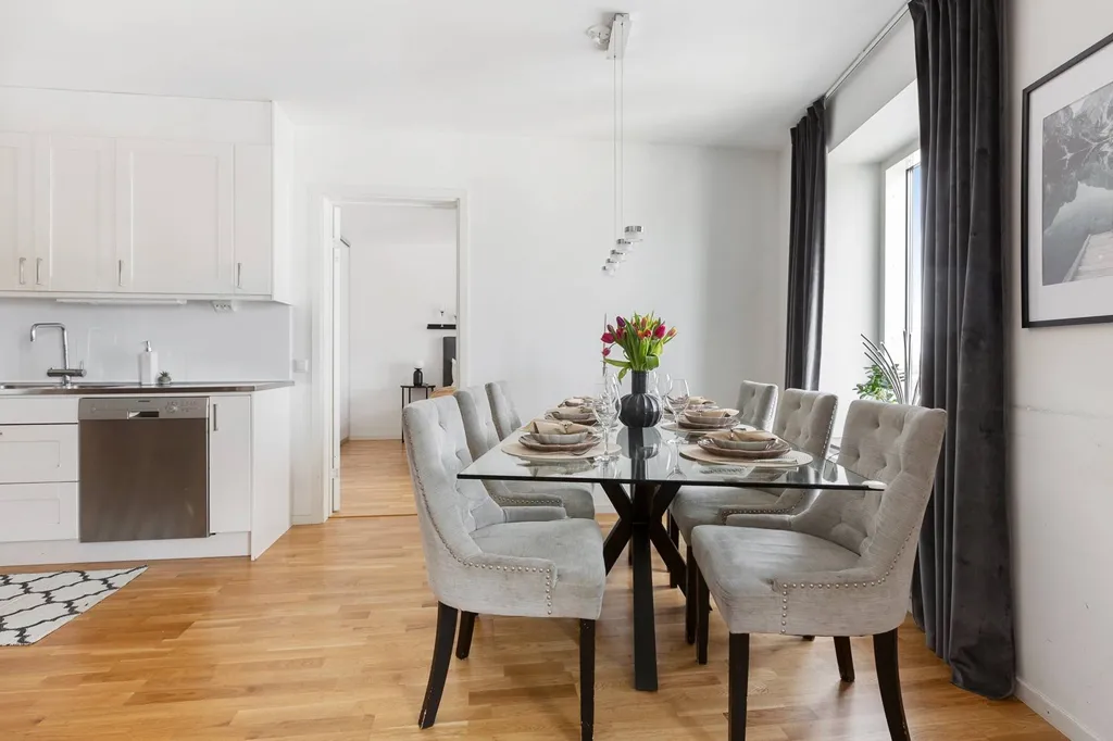 Salle à manger - Luxury Flat with View in Kista, Stockholm