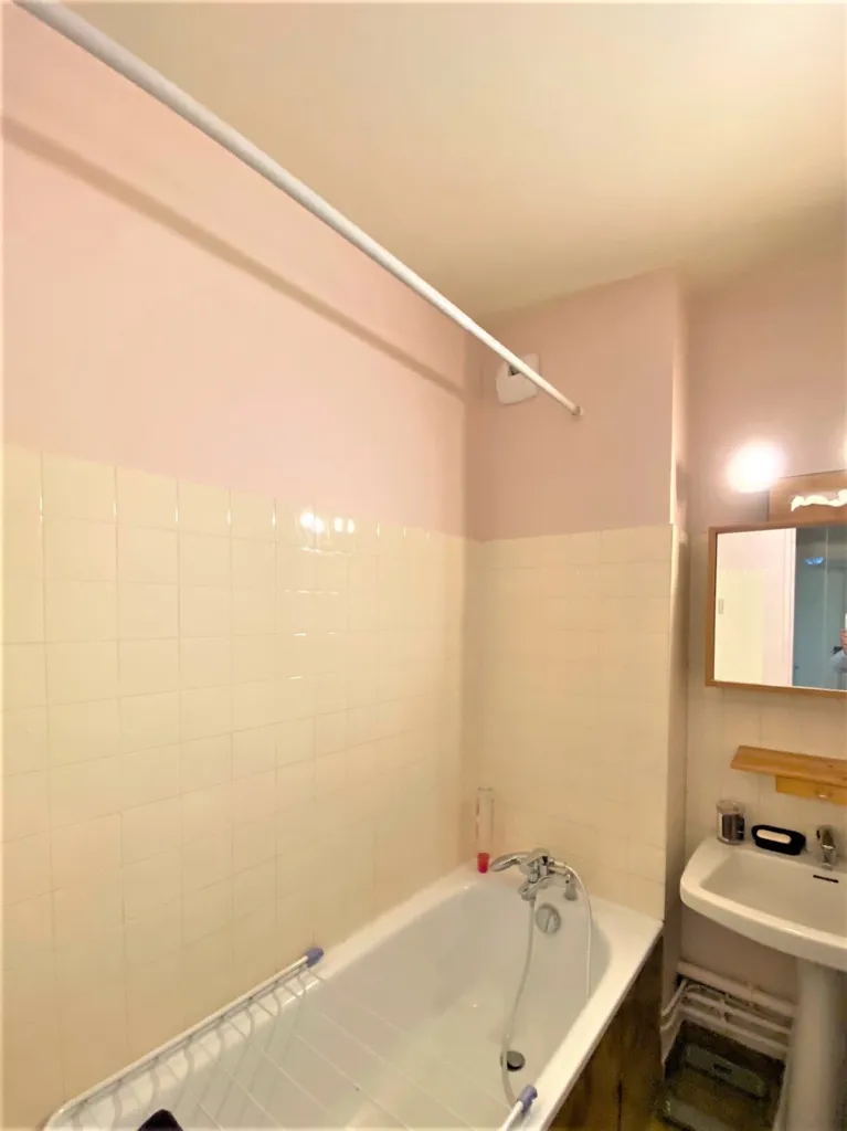 Salles de bain - Appartement Traversant avec Vue Dégagée à Colombes