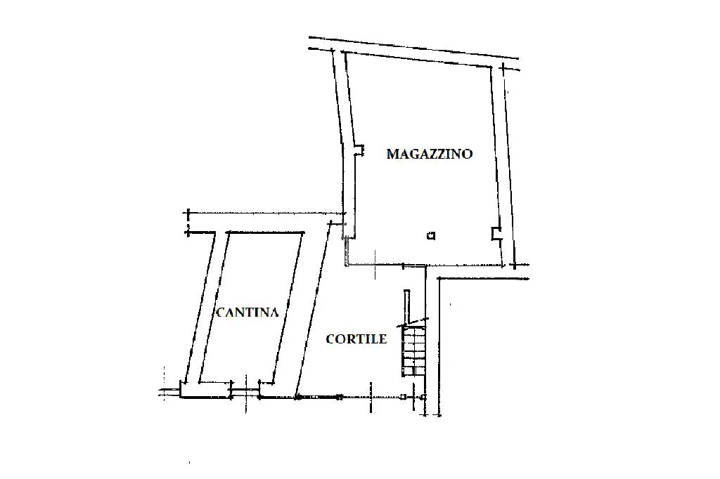 Plan - Apartment with Terrace in Central Brossasco