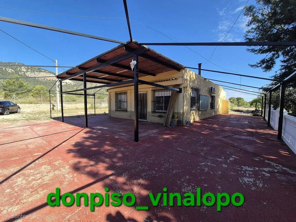 Terrasse - Rural House with Pool in Monóvar