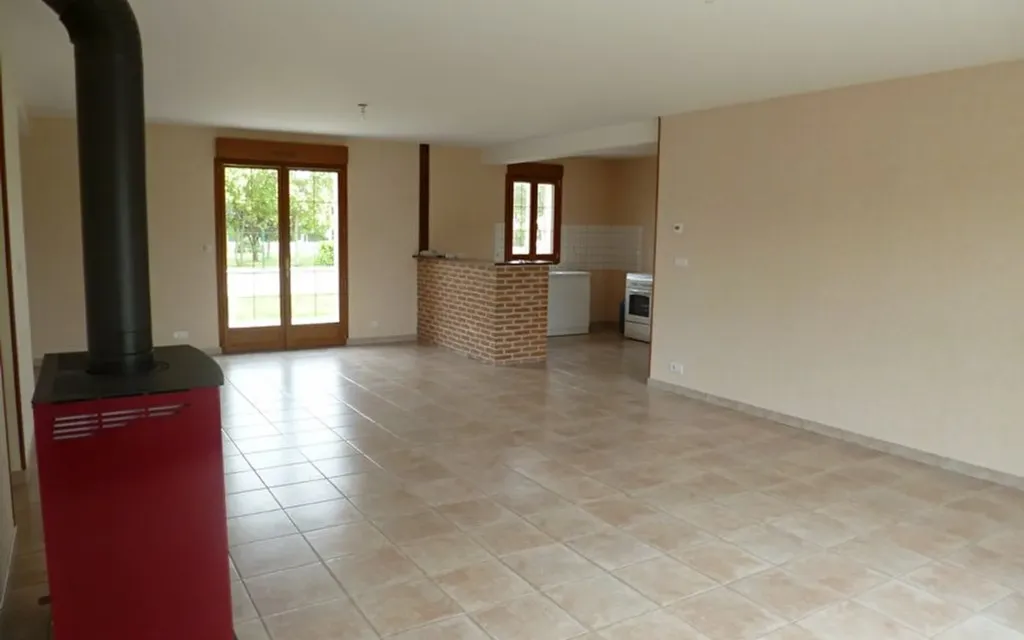 Séjour - Maison Récemment Construite avec Jardin à Bray-en-Val