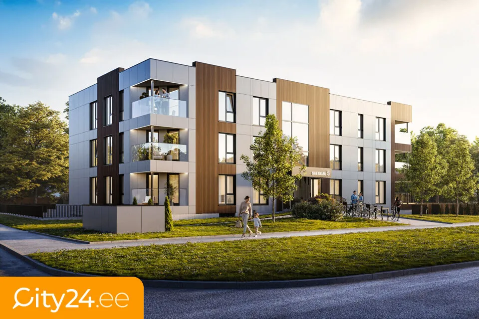 Välivaade - New Apartment with Balcony in Tartu