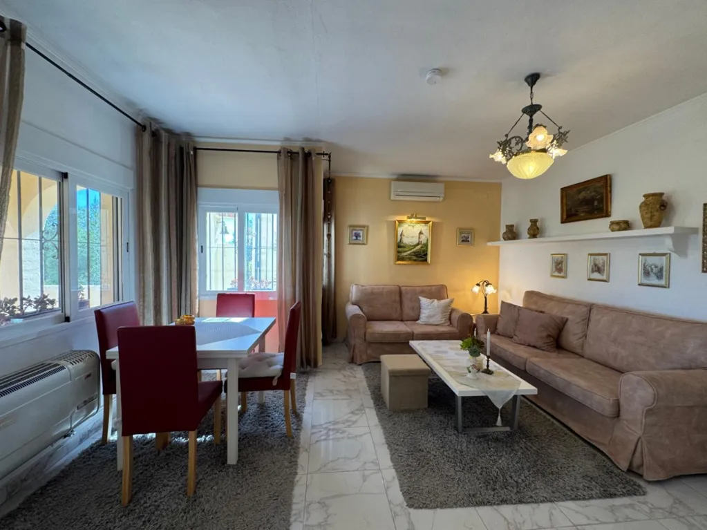 Séjour - Apartment with Sea Views and Pool in Teulada