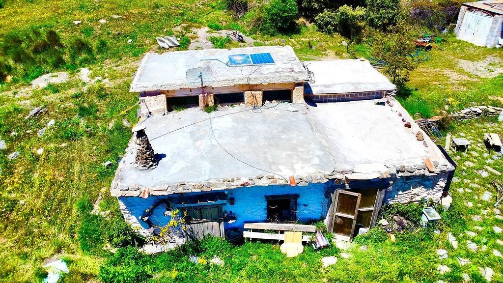 Õhuvaade - Rustic Finca with Water Source in Sierra de Júbar