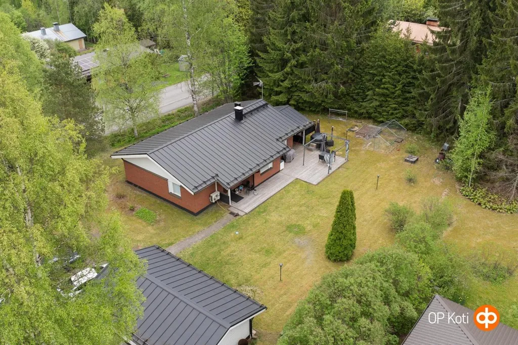 Vue aérienne - Maison 4 pièces à Jyväskylä