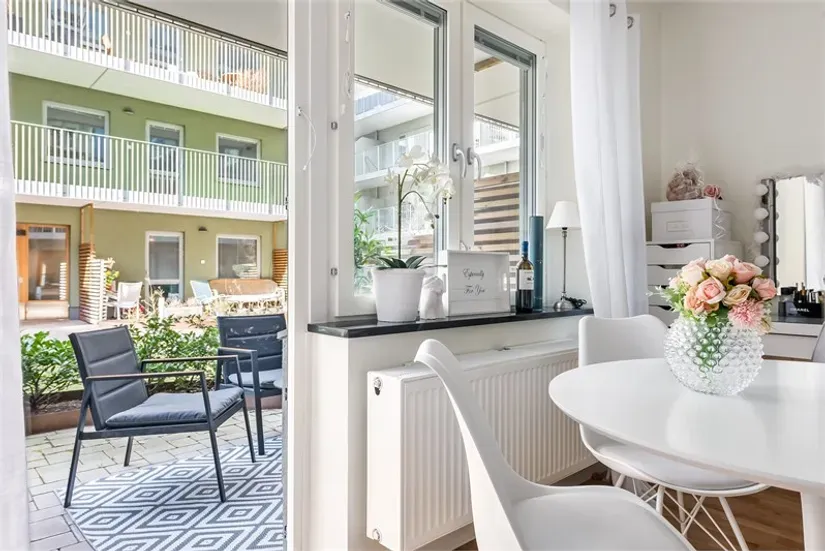 Salle à manger - Apartment with Balcony on Slottsgatan, Linköping
