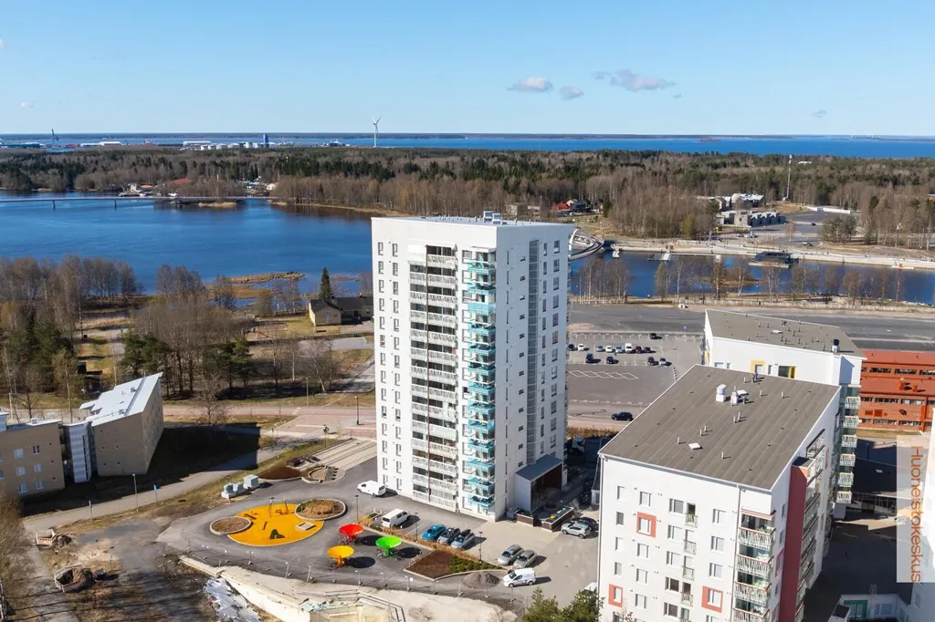 Vue aérienne - Appartement 3 pièces à Oulu