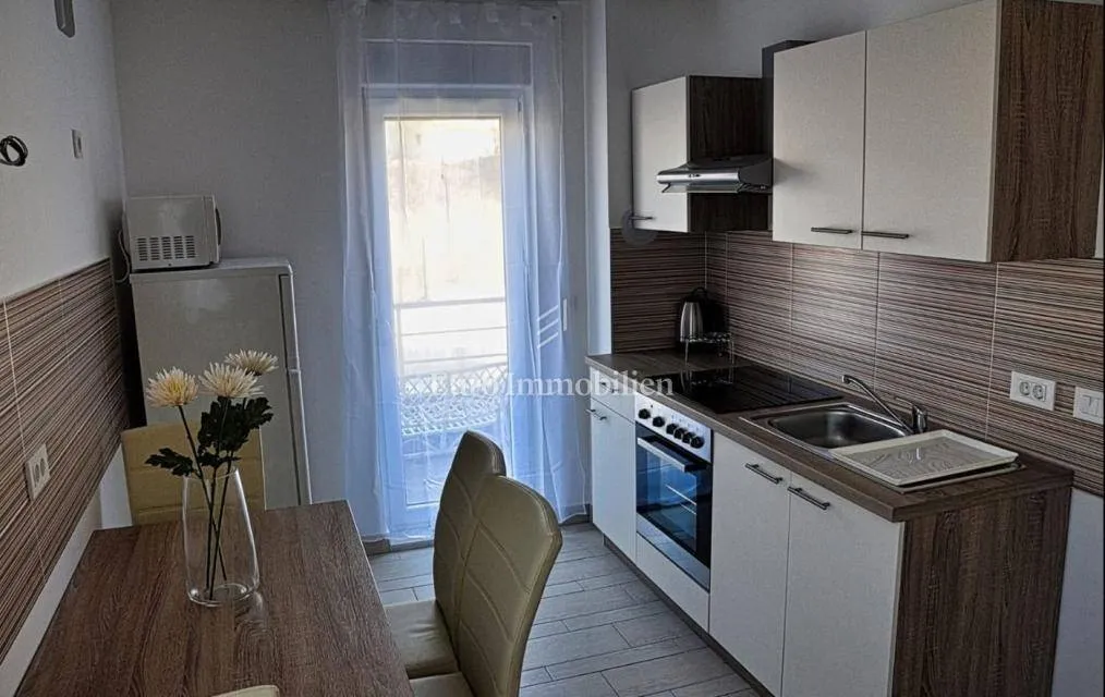 Cucina - Apartment with Sea View in Rtina, Benići