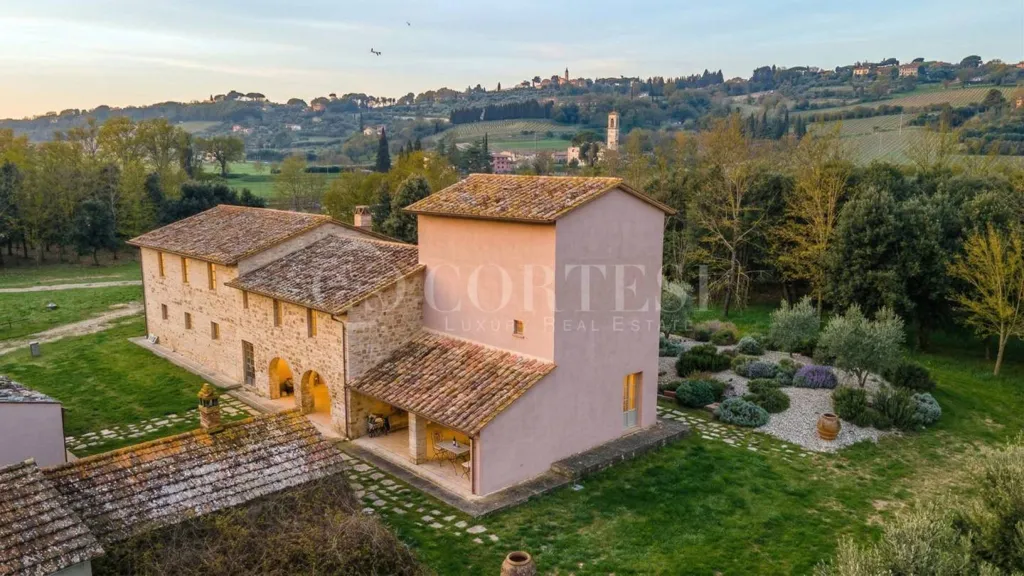 Õhuvaade - Historic Villa with Private Garden in Perugia