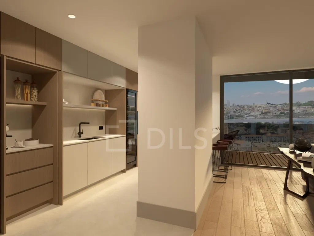 Cuisine - Studio Apartment with River View in Vila Nova de Gaia