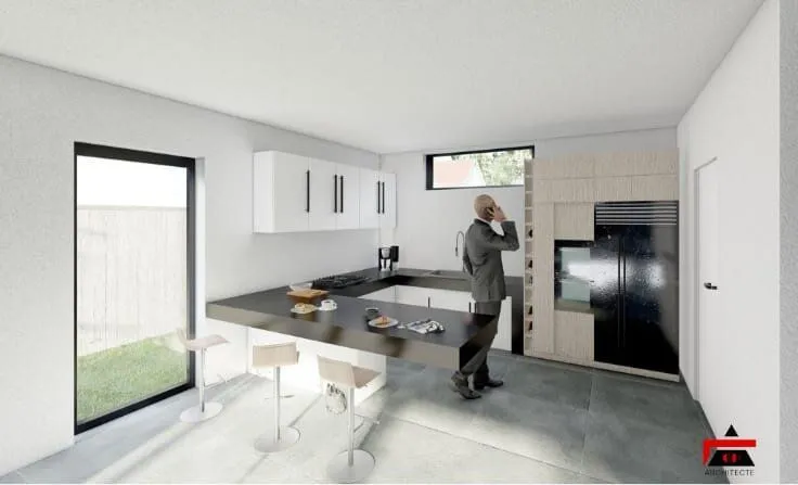 Modern Villa with Garden near SHAPE, Liège