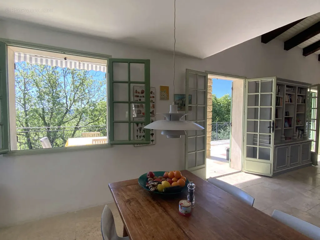 Söögituba - Villa with Panoramic View near Uzès