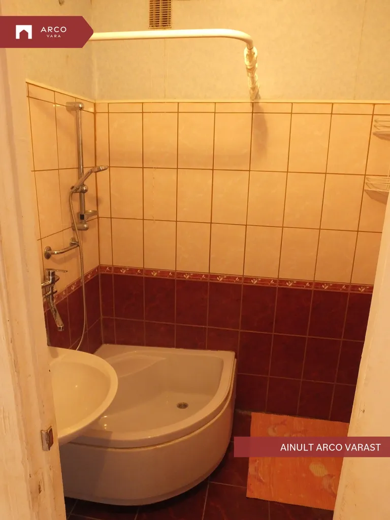 Salles de bain - 3-Bedroom Apartment with River View in Kaarlimõisa
