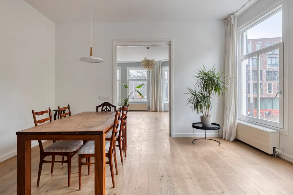 Salle à manger - Duplex Apartment with Garden View in Plantage