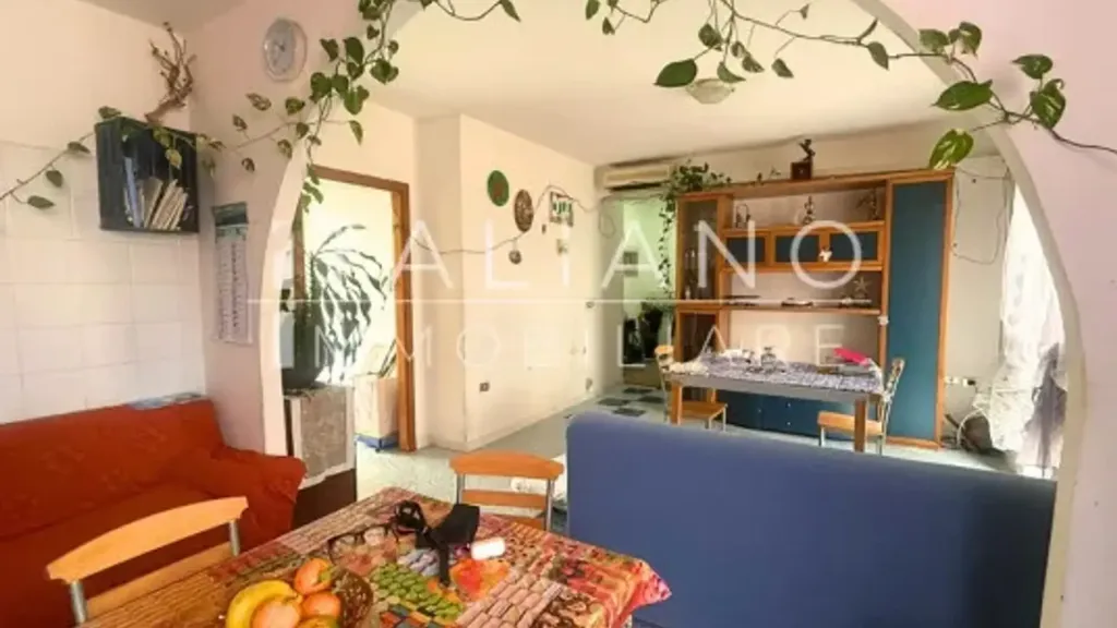 Söögituba - Seafront Apartment with Balcony in Milazzo