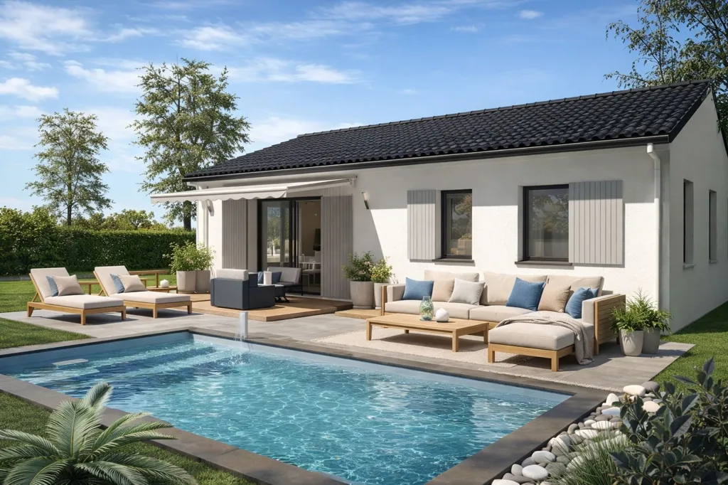 New Build House with 500m² Plot in Villate