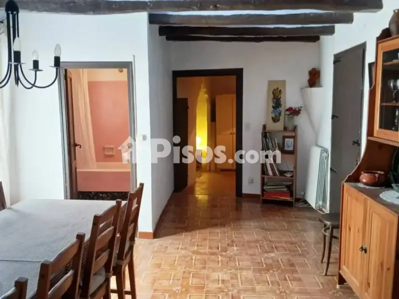 Salle à manger - Chalet with Terraced Views in Valjunquera