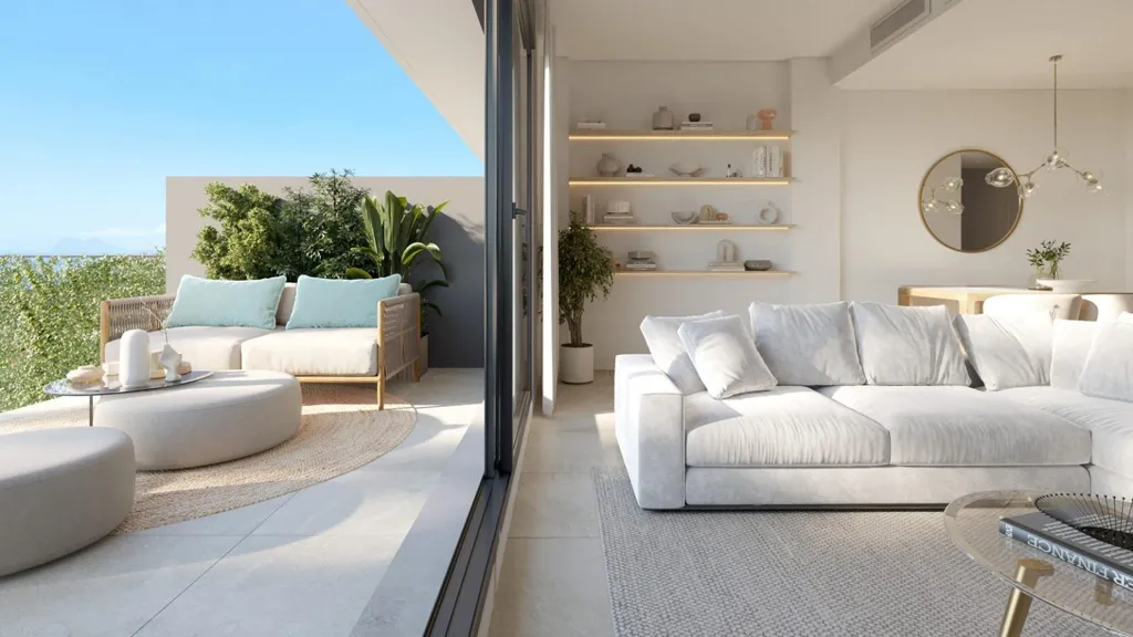 Séjour - Terraced Chalet with Pool in Manilva