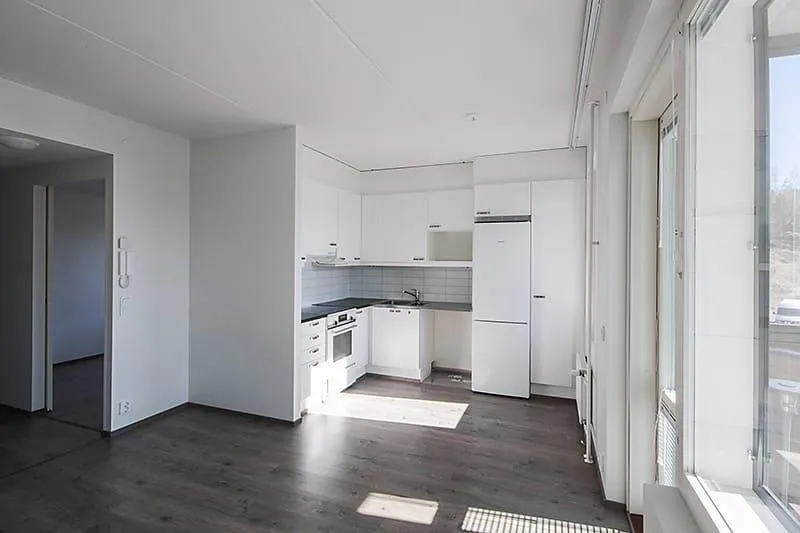 Köök - Duplex with Private Sauna and Balcony in Lahdenpohja