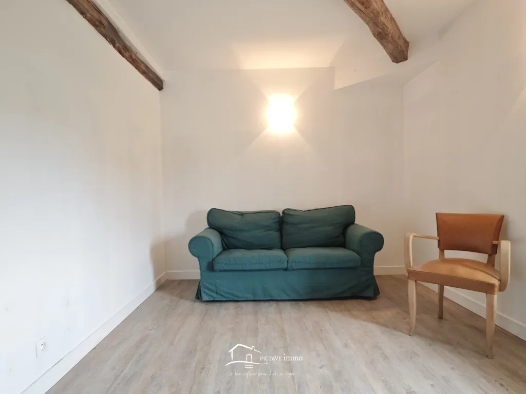 Living Room - Charming House with Garden in Lezay