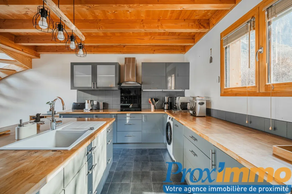 Cucina - Chalet with Mountain Views in Venosc