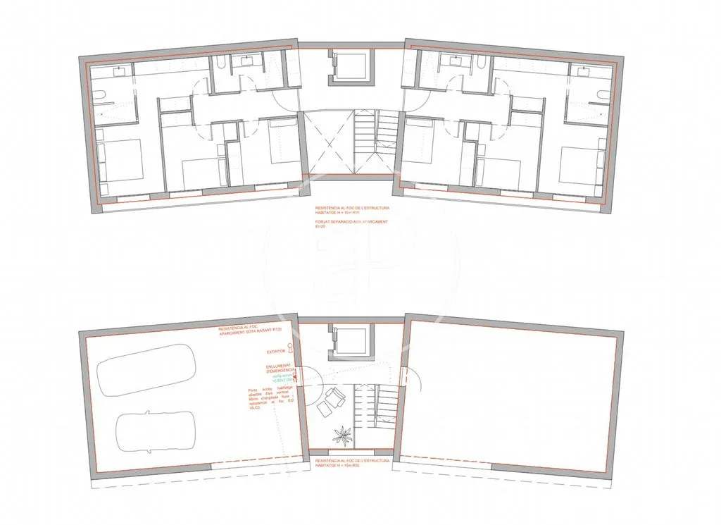Plan - Passive Villa with Parc Views in Sant Cugat