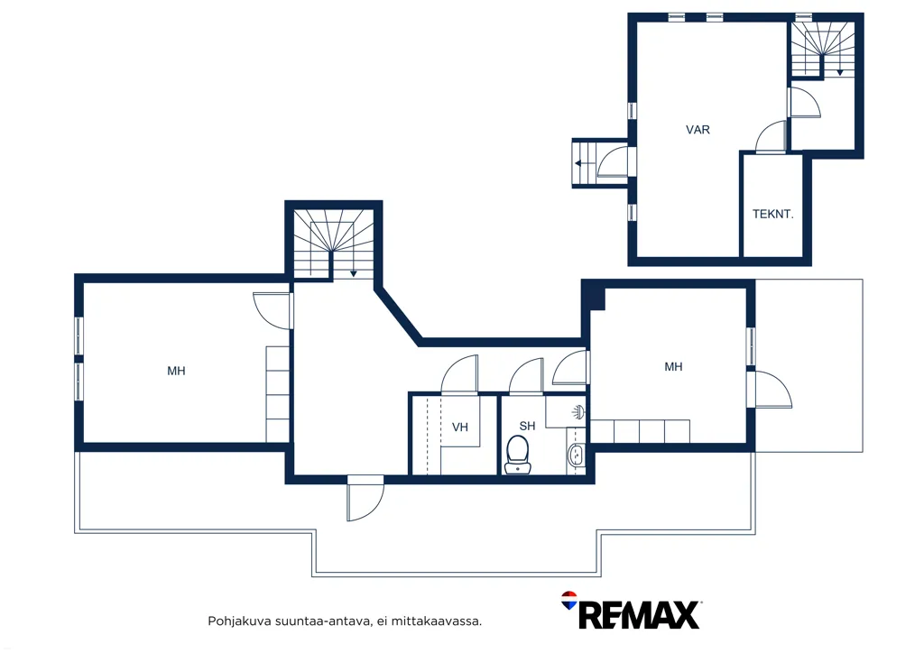Planimetria - Energy-Efficient House with Garden in Lahti