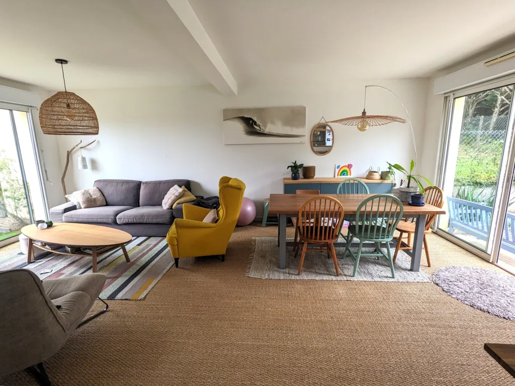 Living Room - Detached House with Garden in Ondres