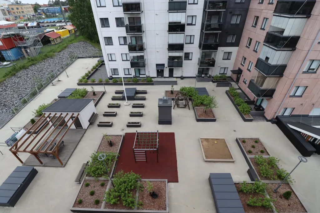 Õhuvaade - Apartment with Balcony near Kuopio Stadium