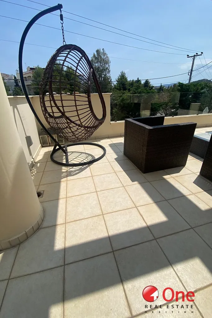 Terrasse - Detached House with Pool in Voula - Kalymniotika