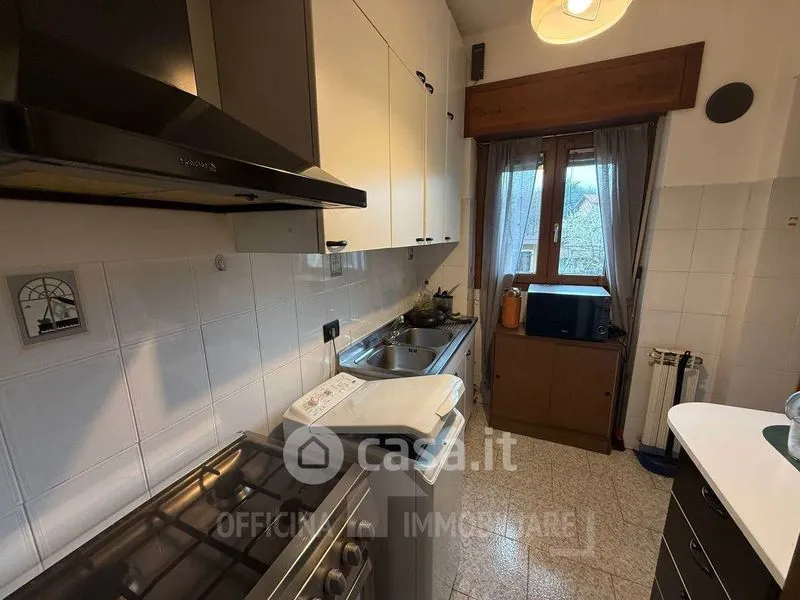 Cocina - Apartment with Terrace near Lake Delebio
