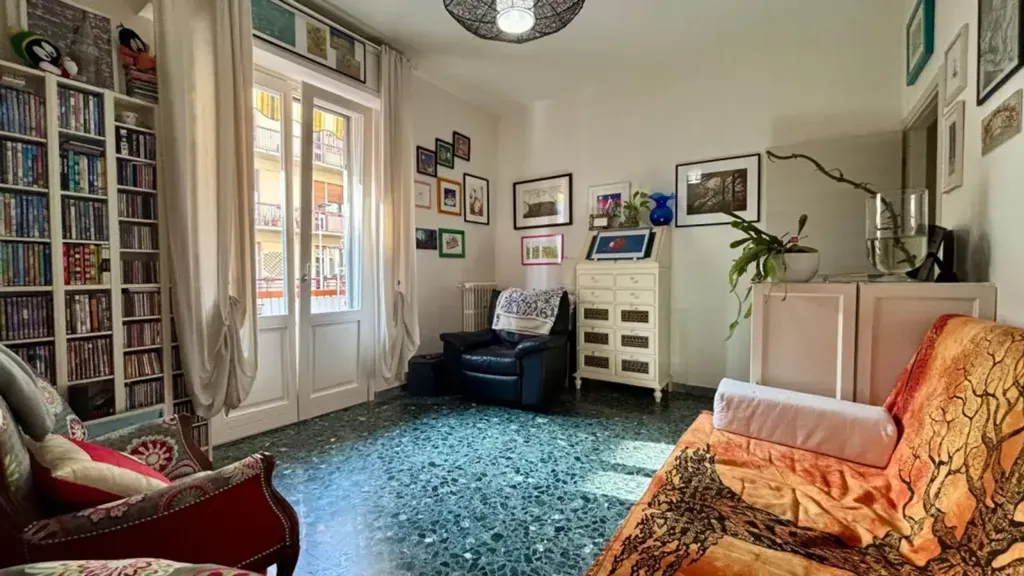 Elutuba - Rustic-Style Apartment with Balcony in Florence