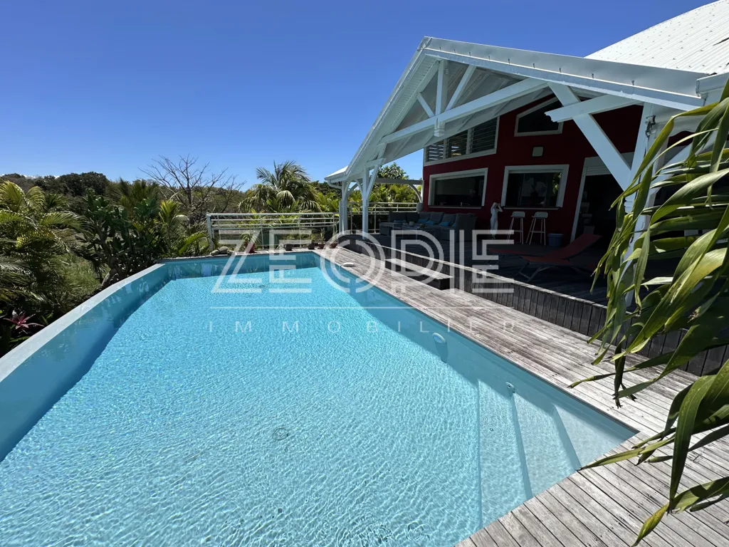 Piscine - Villa d'Architecte avec Piscine à Saint-François