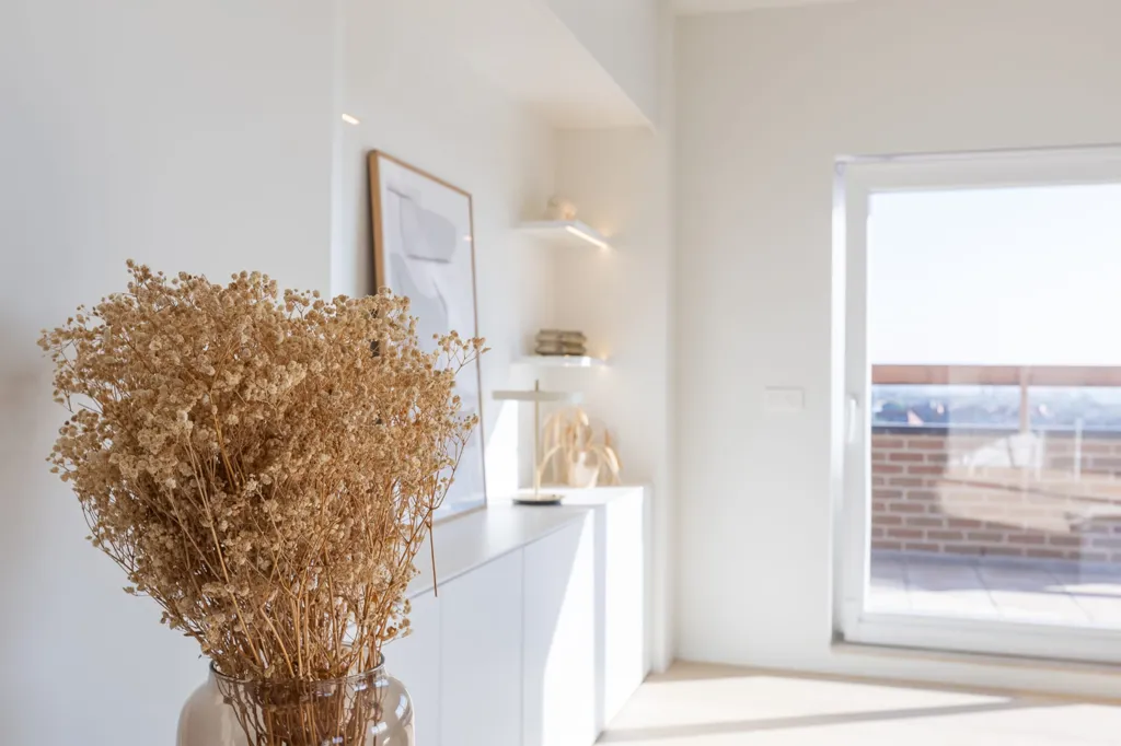 Séjour - Penthouse Rénové avec Terrasse à Ostende