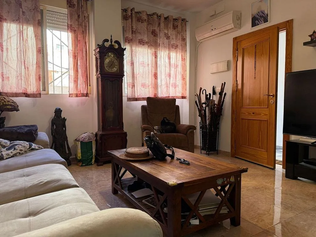 Séjour - 2-Bedroom Flat with Air Conditioning in Águilas