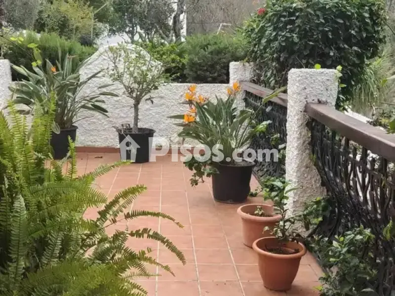 Terrace - Chalet with Pool on Carretera de San Antonio