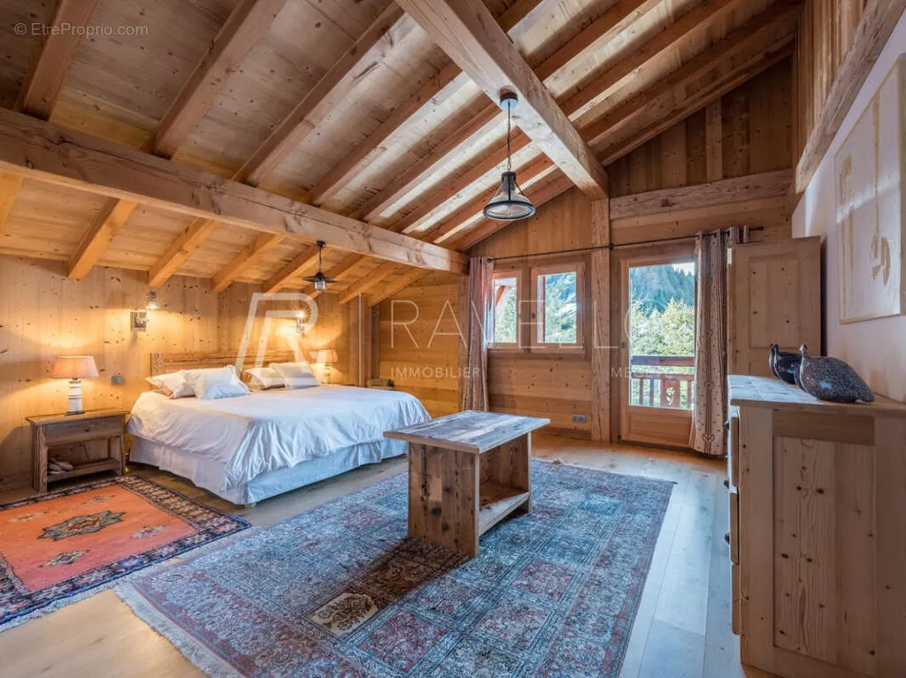 Chambres - Chalet avec Vue Panoramique en Val d'Arly