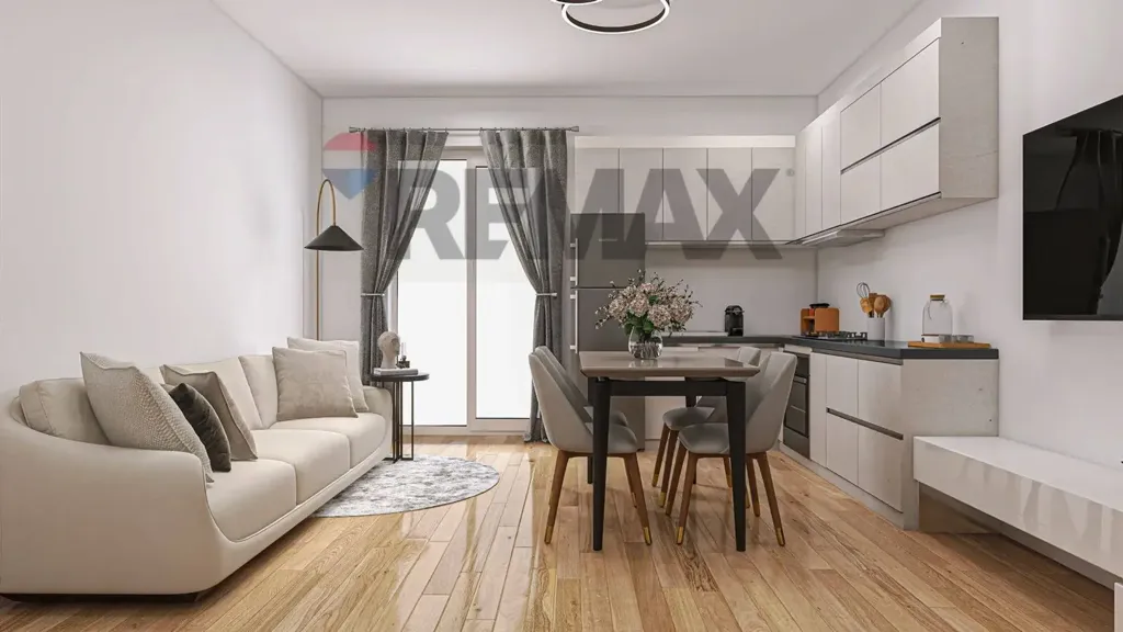 Séjour - Modernised Apartment with Balcony in Bari