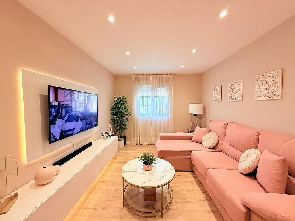 Séjour - Duplex with Garage in Esquivias