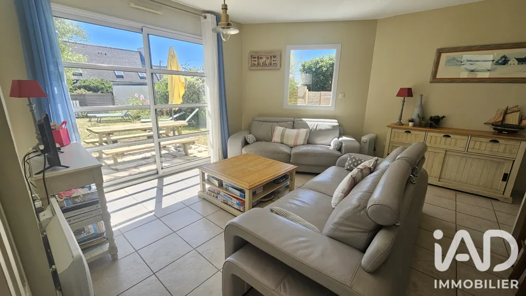 Living Room - Charming Sea View House in Plouhinec