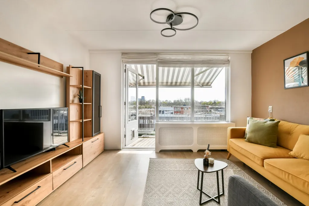 Séjour - Maisonette with South-Facing Terrace in Amsterdam