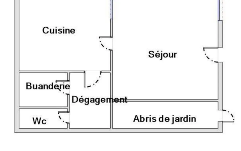 Plaan - City Centre Maison with Balcony in Argenteuil