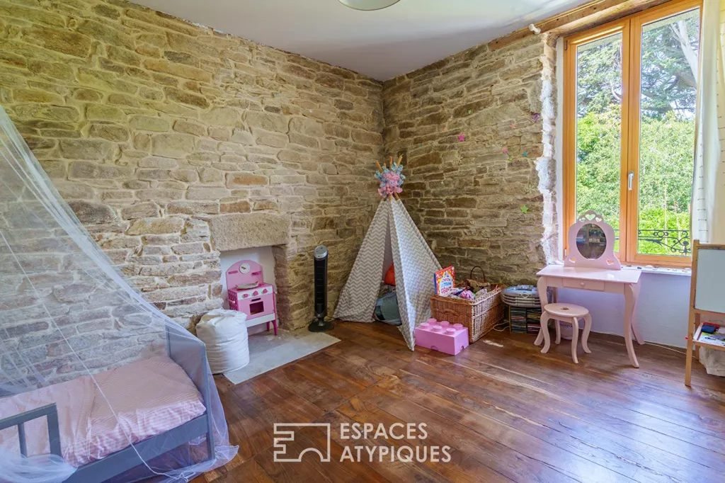 Bedrooms - Charming Country House near Concarneau