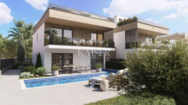 Pool - Modern House with Pool in Brtonigla