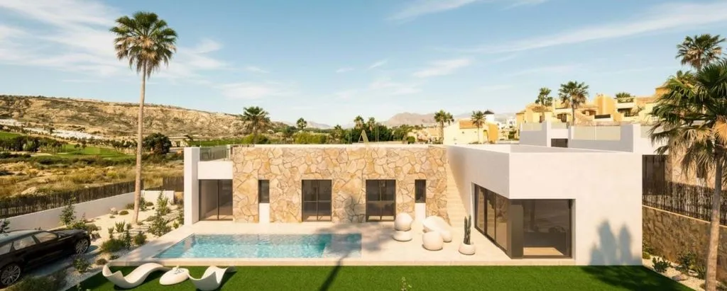 Bassein - Luxury Villa with Golf View in Algorfa