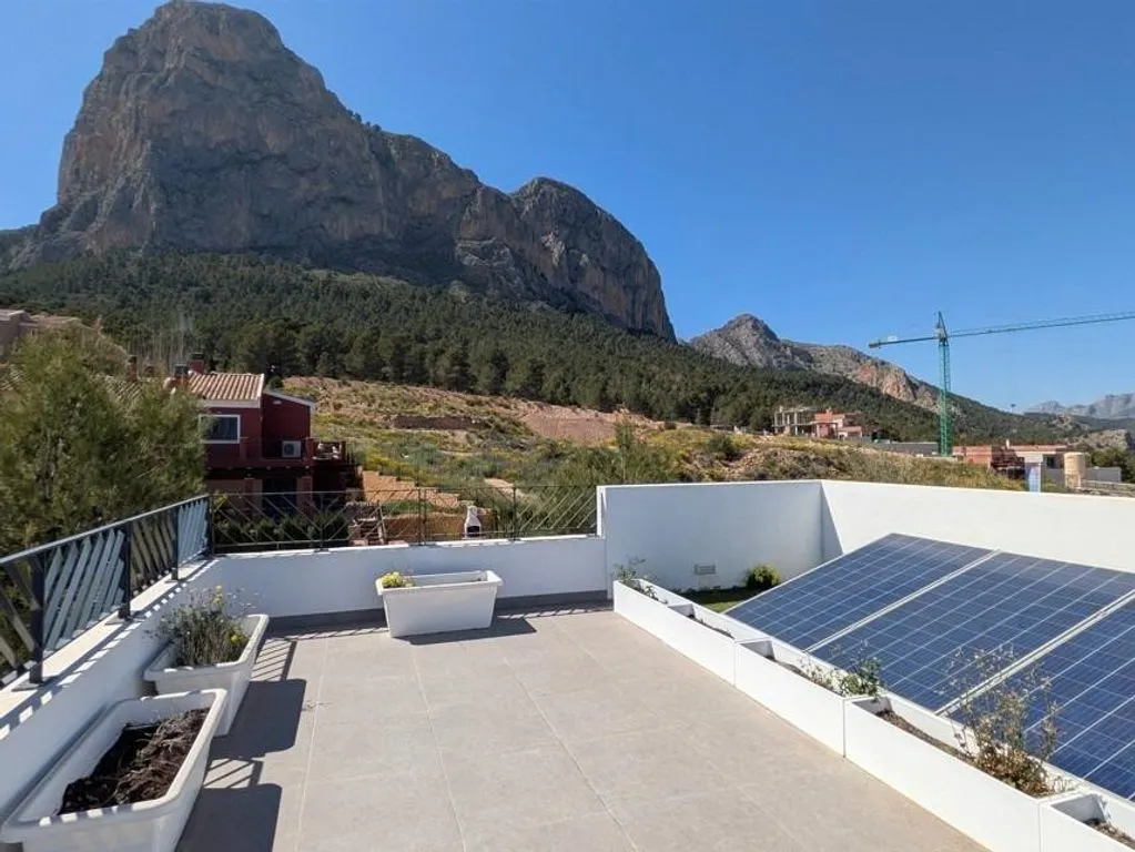 Terrass - Modern House with Sea View in Polop